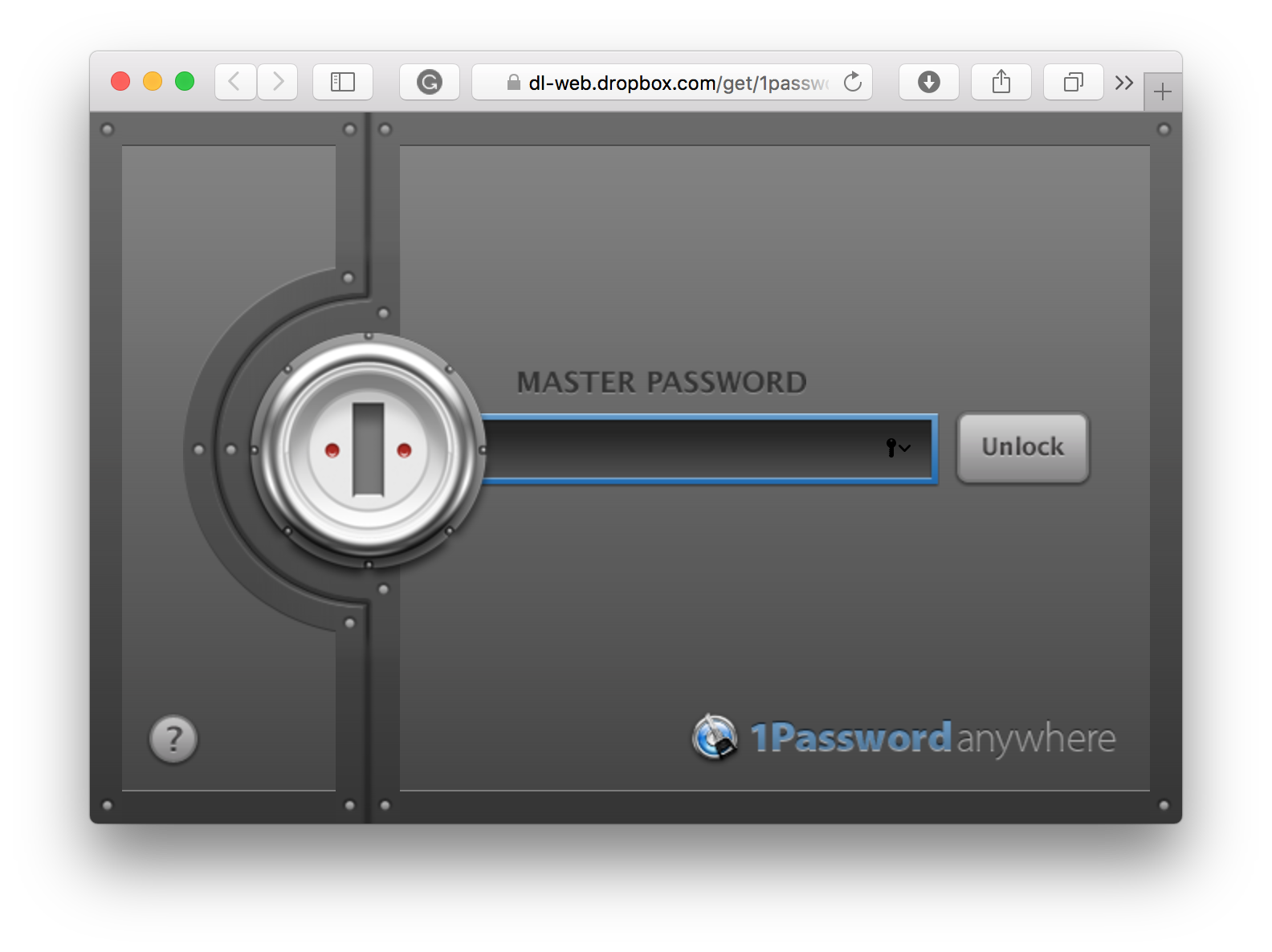 1password anywhere