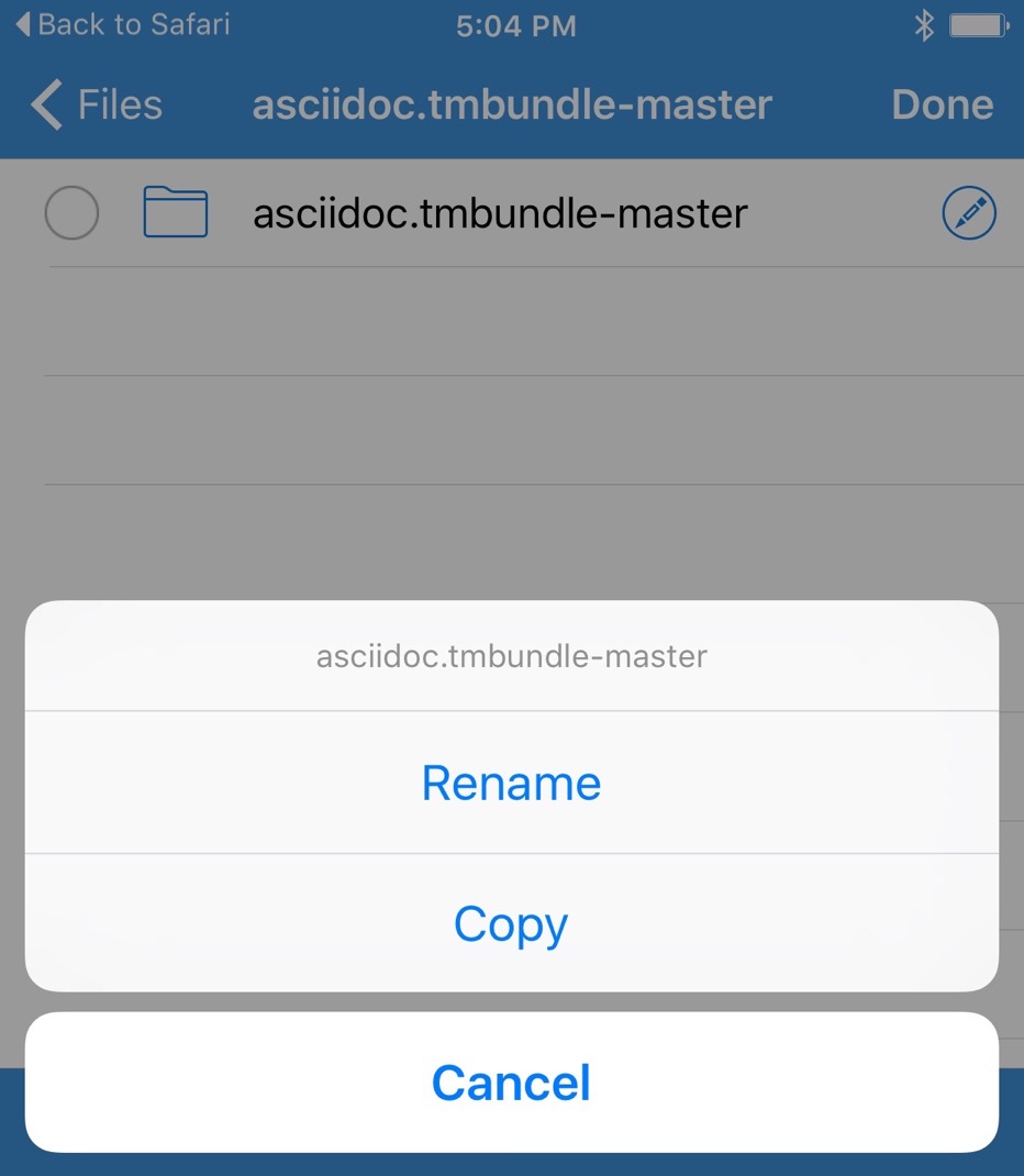 to rename
