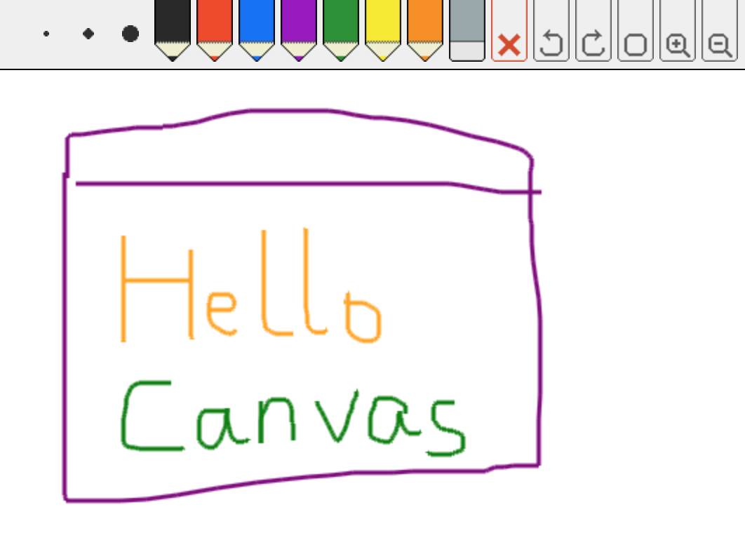 Canvas drawing&nbsppad