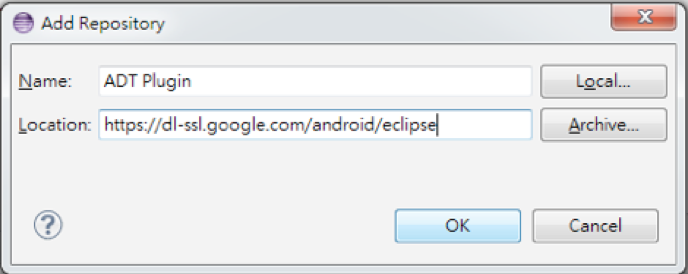 Eclipse add&nbsprepo