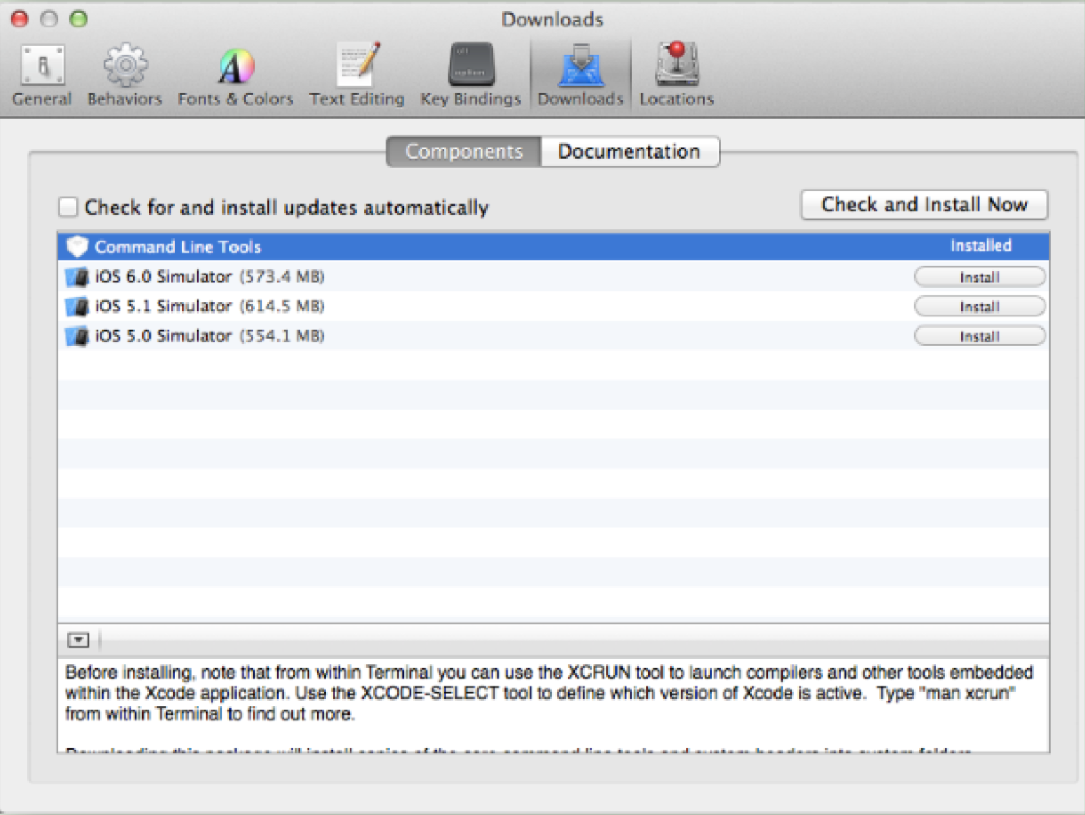 Command line&nbsptools