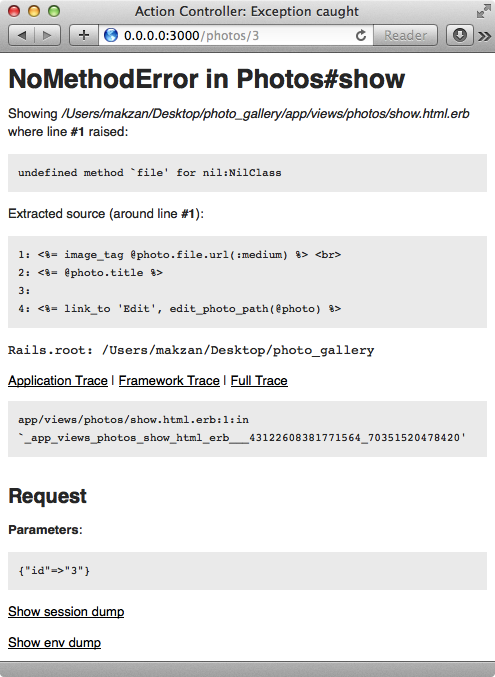No method&nbsperror