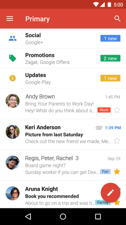 loating button blocking content and distract user from major content.